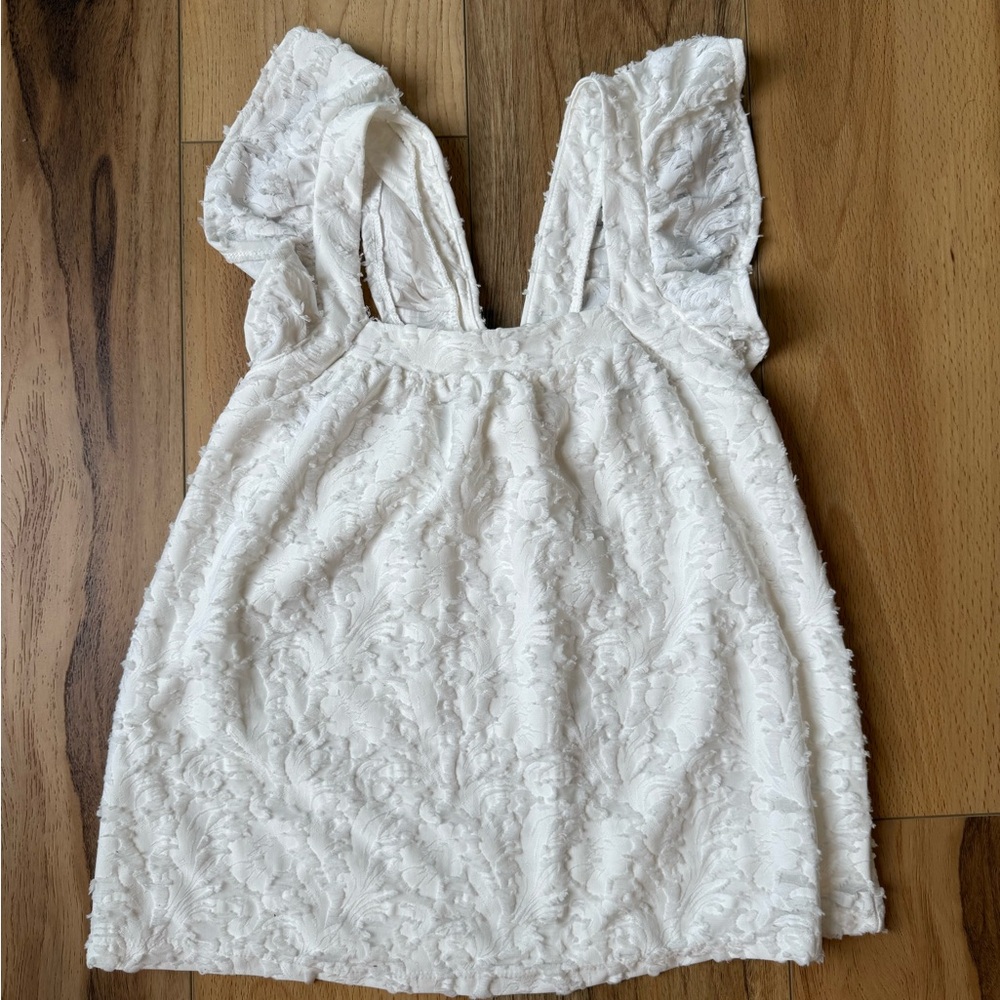 LC Lauren Conrad white blouse.
